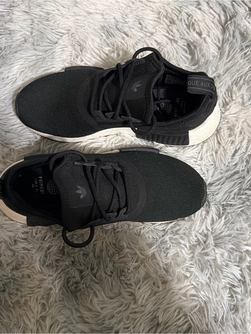 adidas Black and White Running Sneakers